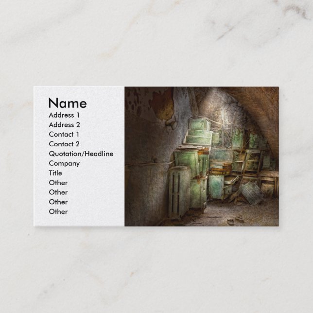 Jail - kabinettmedlem visitkort (Framsida)