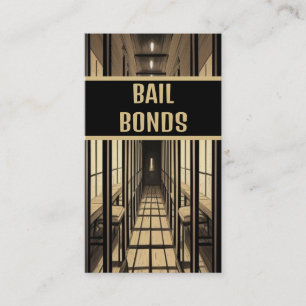 Jail Visiting-rum för skuldebrev Visitkort