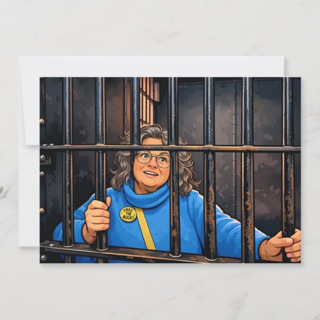 Jailbird 5 x 7 Flat Card Julkort (Framsida)