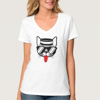 Jailbird Cat Humor T Shirt