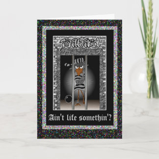 Jailbird Greeting-kort Kort