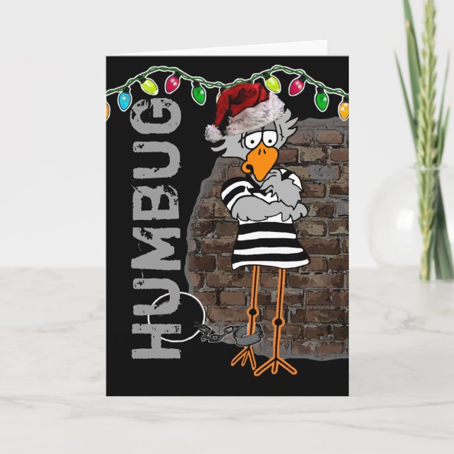 Jailbird-julkort Helgkort (Framsida)