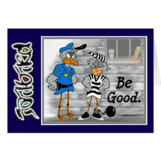 Jailbird: Var god Hälsningskort