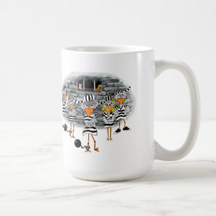 Jailbirdmugg: Jailbirdz Kaffemugg