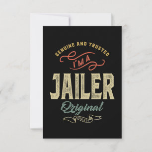 Jailer Job Title Manar Women Gift OSA Kort