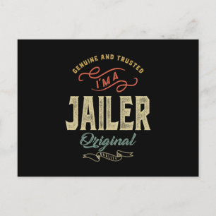 Jailer Job Title Manar Women Gift Vykort
