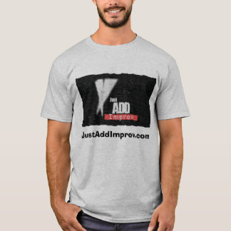 JAIlogo JustAddImprov.com Tee