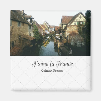 J'aime la Frankrike Magnet - Colmar, Frankrike