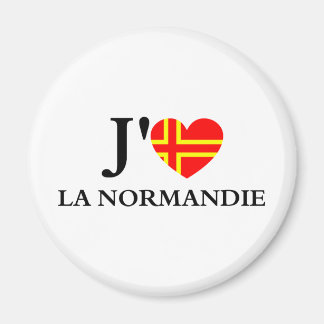 J'aime la Normandie Magnet
