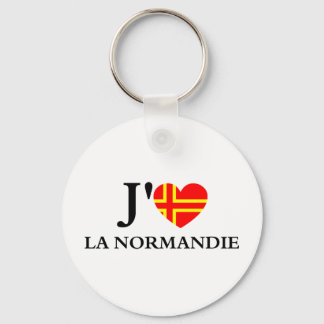 J'aime la Normandie Nyckelring