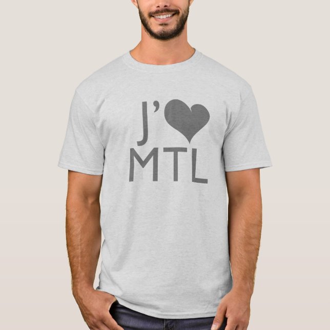 J'aime Montreal Tröja (Framsida)