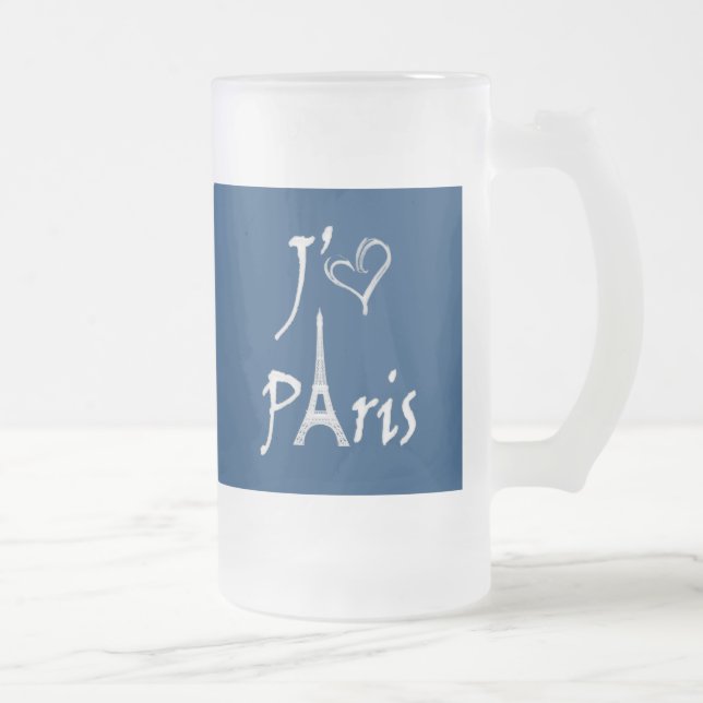 j'aime Paris Frostat Ölglas (Höger)