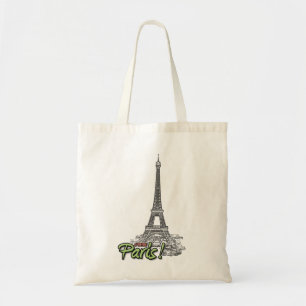 J'aime Paris! Hänga lös Tygkasse