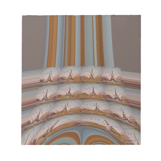 J'aime Paris (I Kärlek Paris) Anteckningsblock (Framsida)