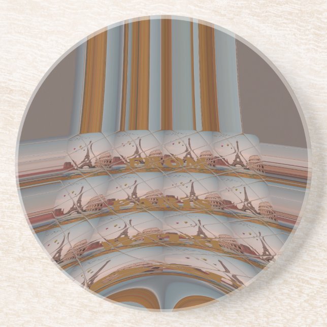 J'aime Paris (I Kärlek Paris) Underlägg Sandsten (Framsidan)