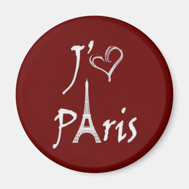 j'aime Paris Magnet (Framsidan)