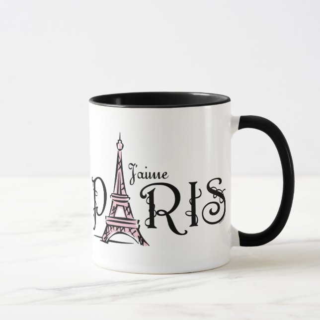 J'aime Paris mugg (Höger)