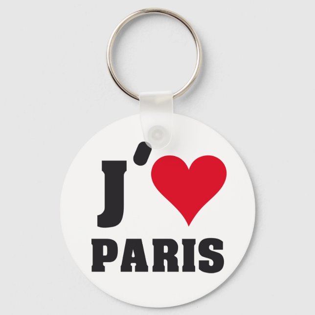 J'AIME PARIS NYCKELRING (Framsida)