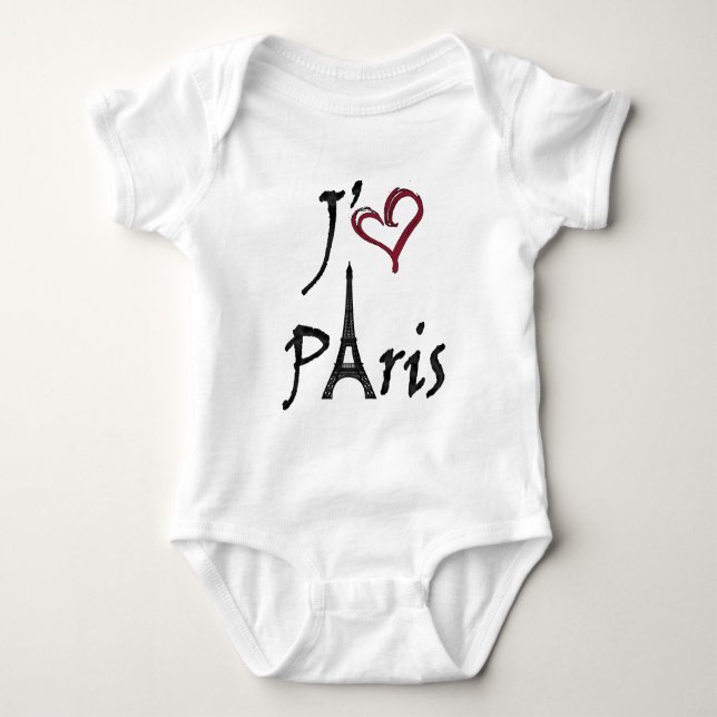 j'aime Paris T Shirt (Framsida)