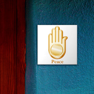 Jain Symbol Kakelplatta