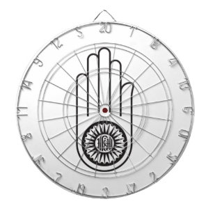 Jain Symbol of Ahimsa (Hand of Non-Violence) Darttavla
