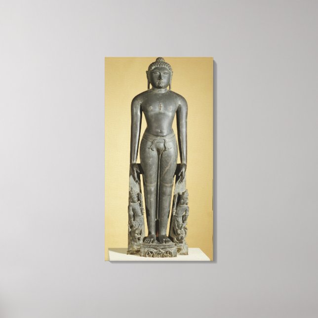 Jain Tirthankara, Parsvanatha, Rajasthan, Prat Canvastryck (Framsida)