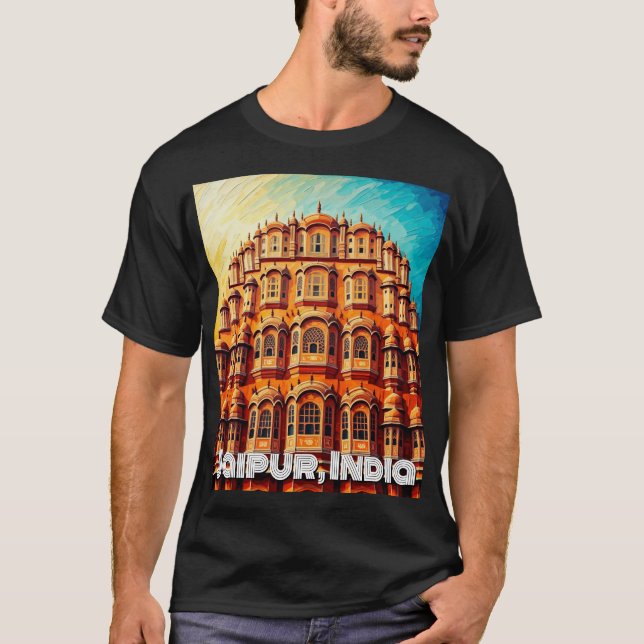 Jaipur India T-Shirt (Framsida)