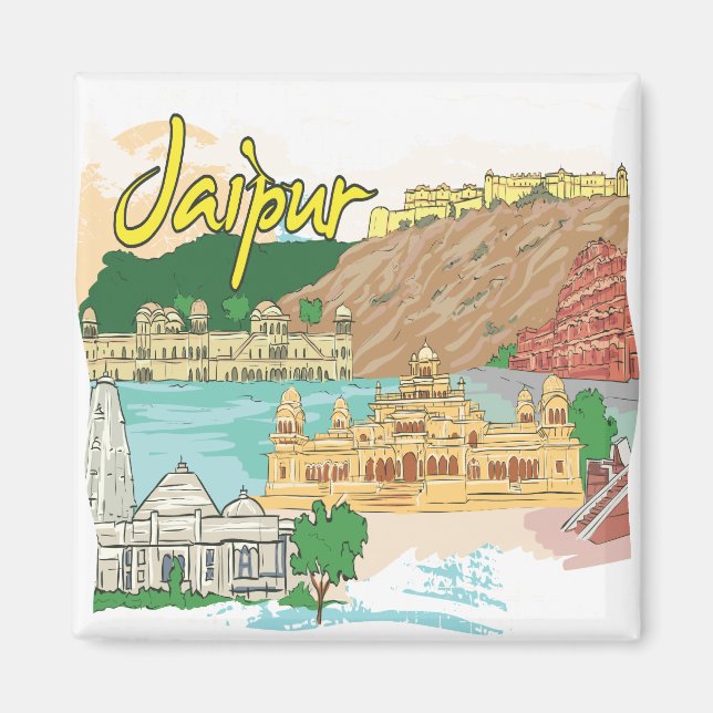 Jaipur Magnet (Framsidan)