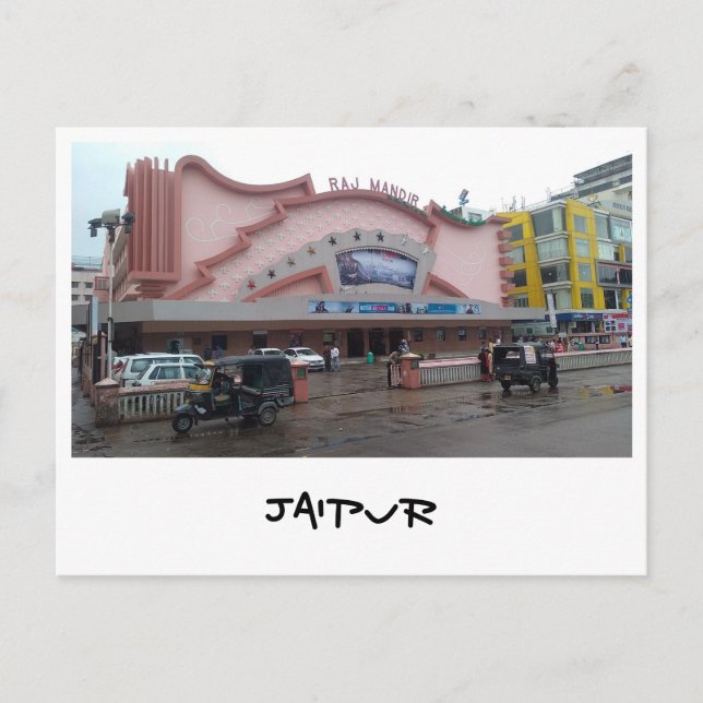 Jaipur, Rajasthan (Indien) Vykort (Framsida)