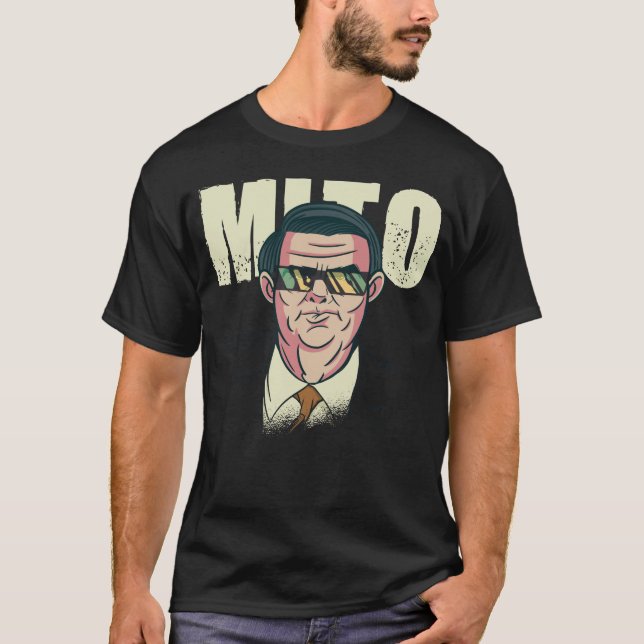 Jair Bolsonaro 2022 Mito Presidente Do Brasil T Shirt (Framsida)