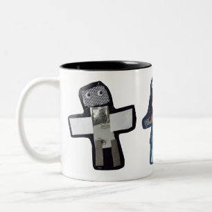 Jaisal ROBOTAR, maddy, stella Två-Tonad Mugg