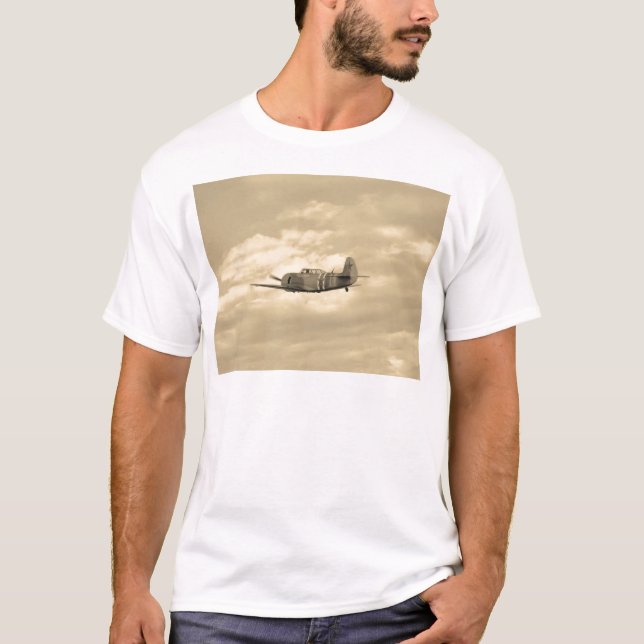Jak 11 under flygning tee shirt (Framsida)