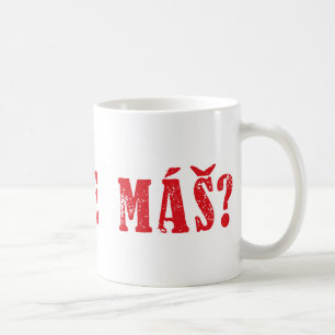 Jak se-máš? Tjeckisk hälsning - Jak se-mas? Kaffemugg