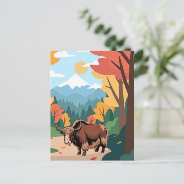 Jak vykort (Stående Fram)