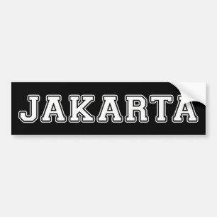 Jakarta Indonesia Bildekal