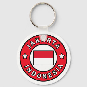 Jakarta Indonesia Nyckelring