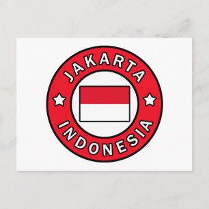 Jakarta Indonesia Vykort