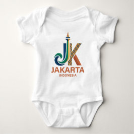Jakarta Indonesien Sydostasien T Shirt