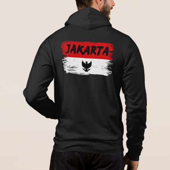 Jakarta Indonesien  T Shirt (Baksida)