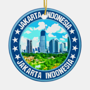 Jakarta Julgransprydnad Keramik