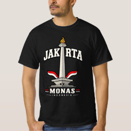 Jakarta Monas Indonesien T Shirt