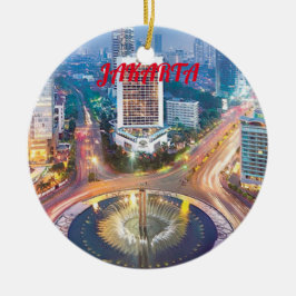 Jakarta Panoramic jul Ornament