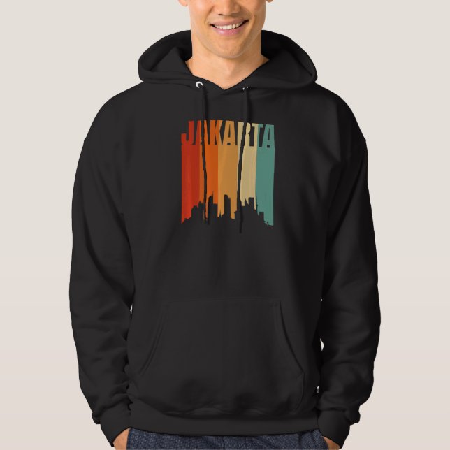 Jakarta Skyline Hoodie (Framsida)