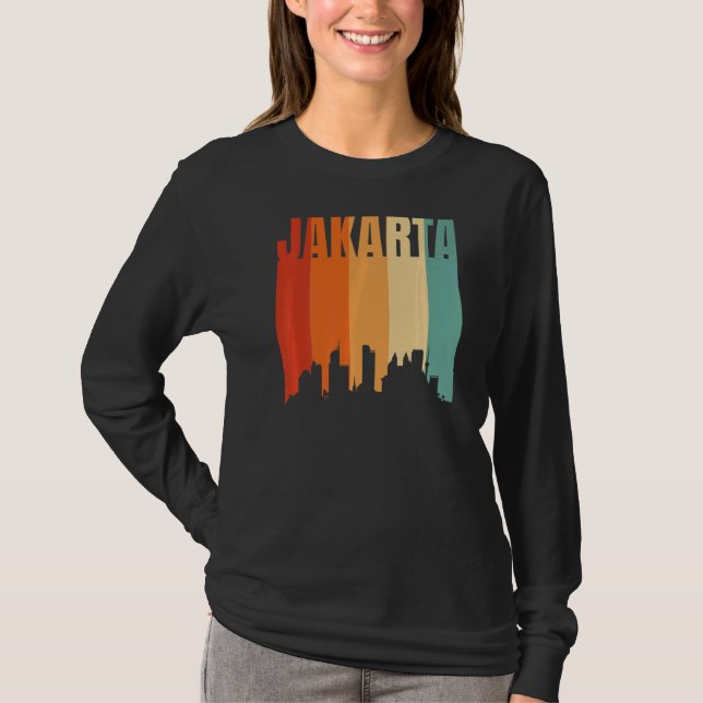 Jakarta Skyline T Shirt (Framsida)