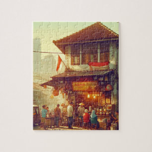 Jakarta Street Coffee Shop Pussel