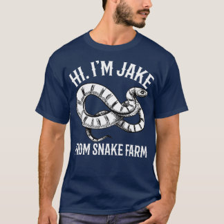 Jake from Snake Farm Rattlesnake Pit Funny Snake T Shirt
