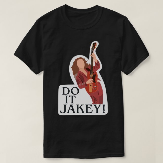 Jake Kiszka Greta Van Fleet Sticker Copy Copy T Shirt (Design framsida)