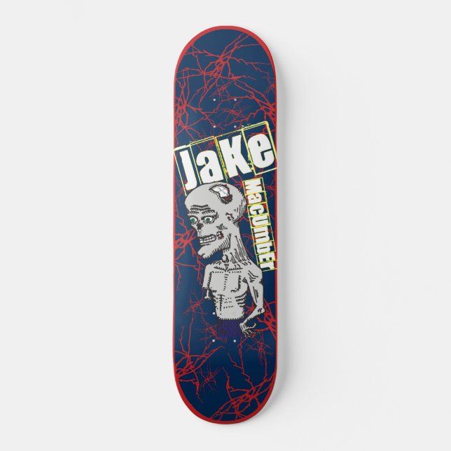 Jake Macumber stiger ombord Skateboard Bräda 20,5 Cm (Framsida)