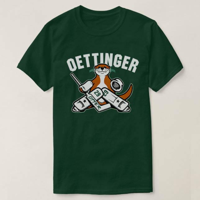 Jake Oettinger Otter TShirt 8 T Shirt (Design framsida)