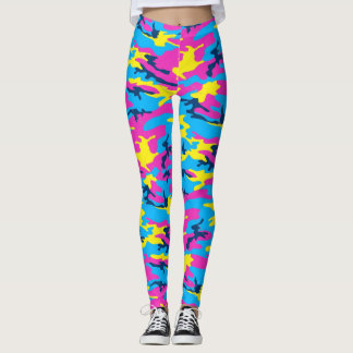 Jake Paul rainbrodamasker Leggings